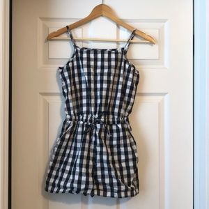 Gingham romper